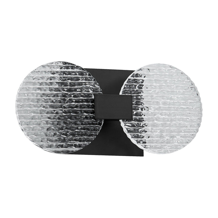 AXIOM Two Light CCT Wall Mount - Black