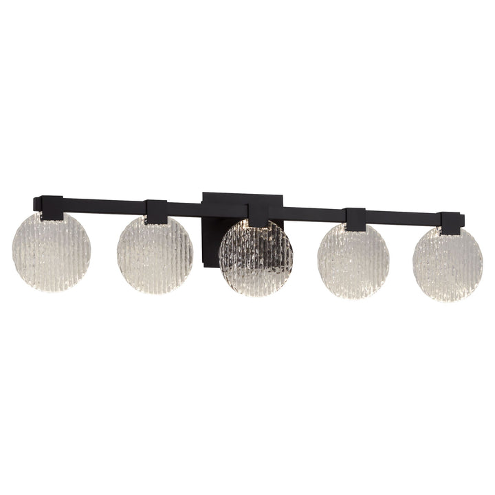 AXIOM Five Light CCT Vanity - Black