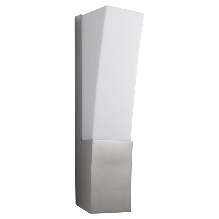 CRESCENT Small Wall Sconce - Satin Nickel