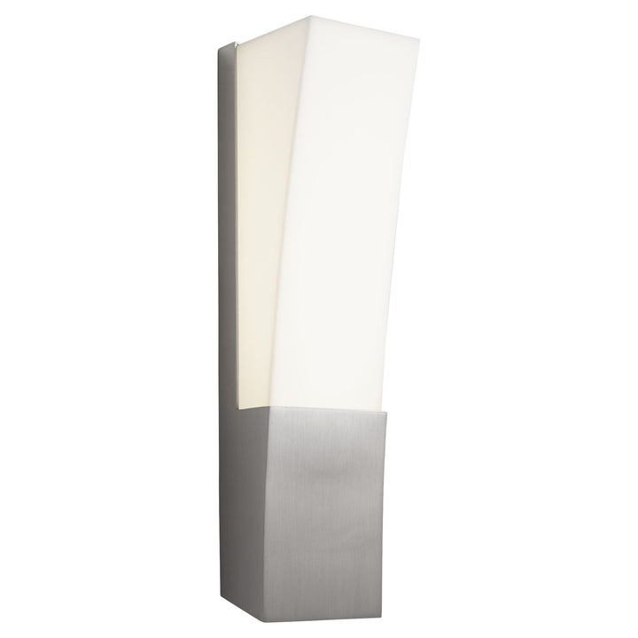 CRESCENT Small Wall Sconce - Satin Nickel
