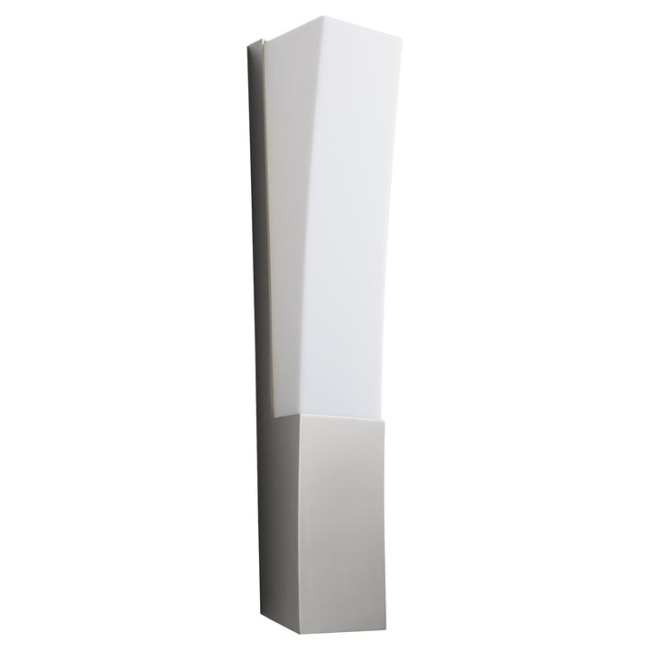 CRESCENT Large Wall Sconce -3000k- Satin Nickel