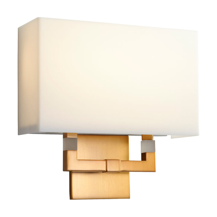CHAMELEON Large Wall Sconce -3000k- Aged Brass