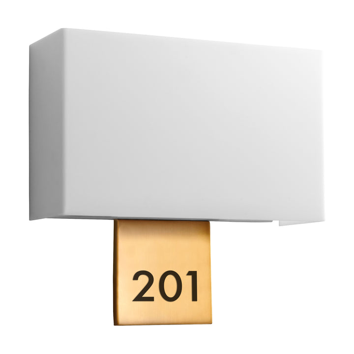 CHAMELEON Large Wall Sconce -3000k- Aged Brass