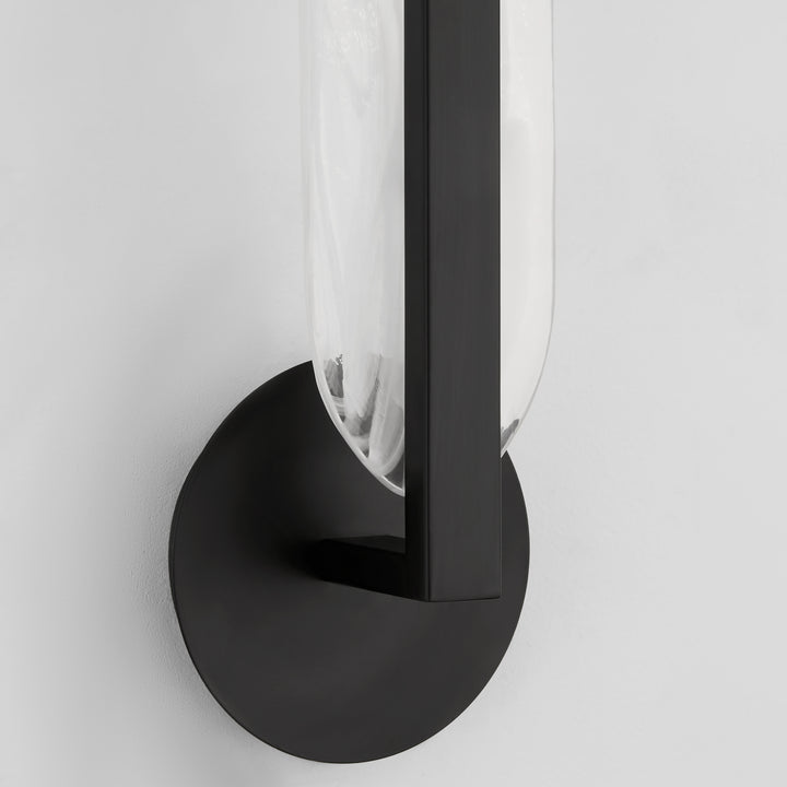 AVIAN 1 Light 5 CCT Sconce - Black