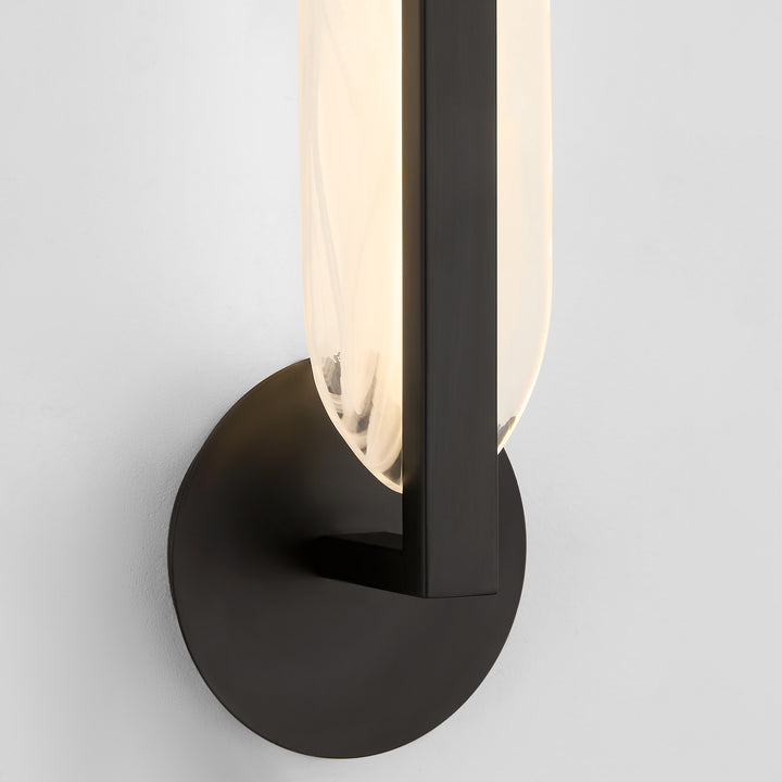 AVIAN 1 Light 5 CCT Sconce - Black