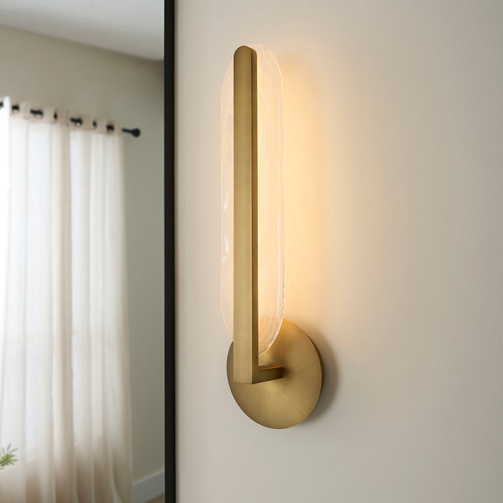 AVIAN 1 Light 5 CCT Sconce - Brushed Brass