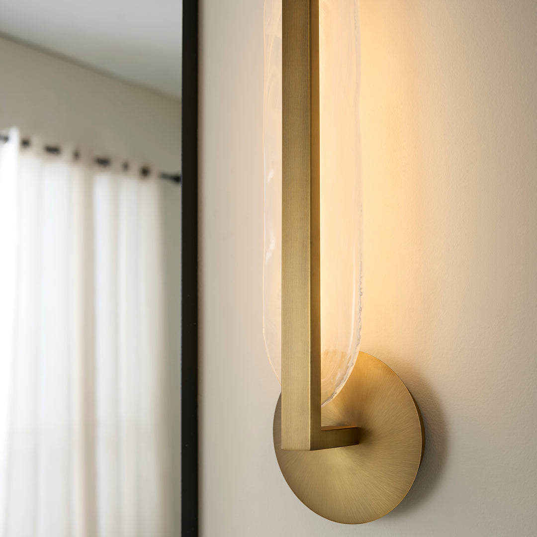 AVIAN 1 Light 5 CCT Sconce - Brushed Brass