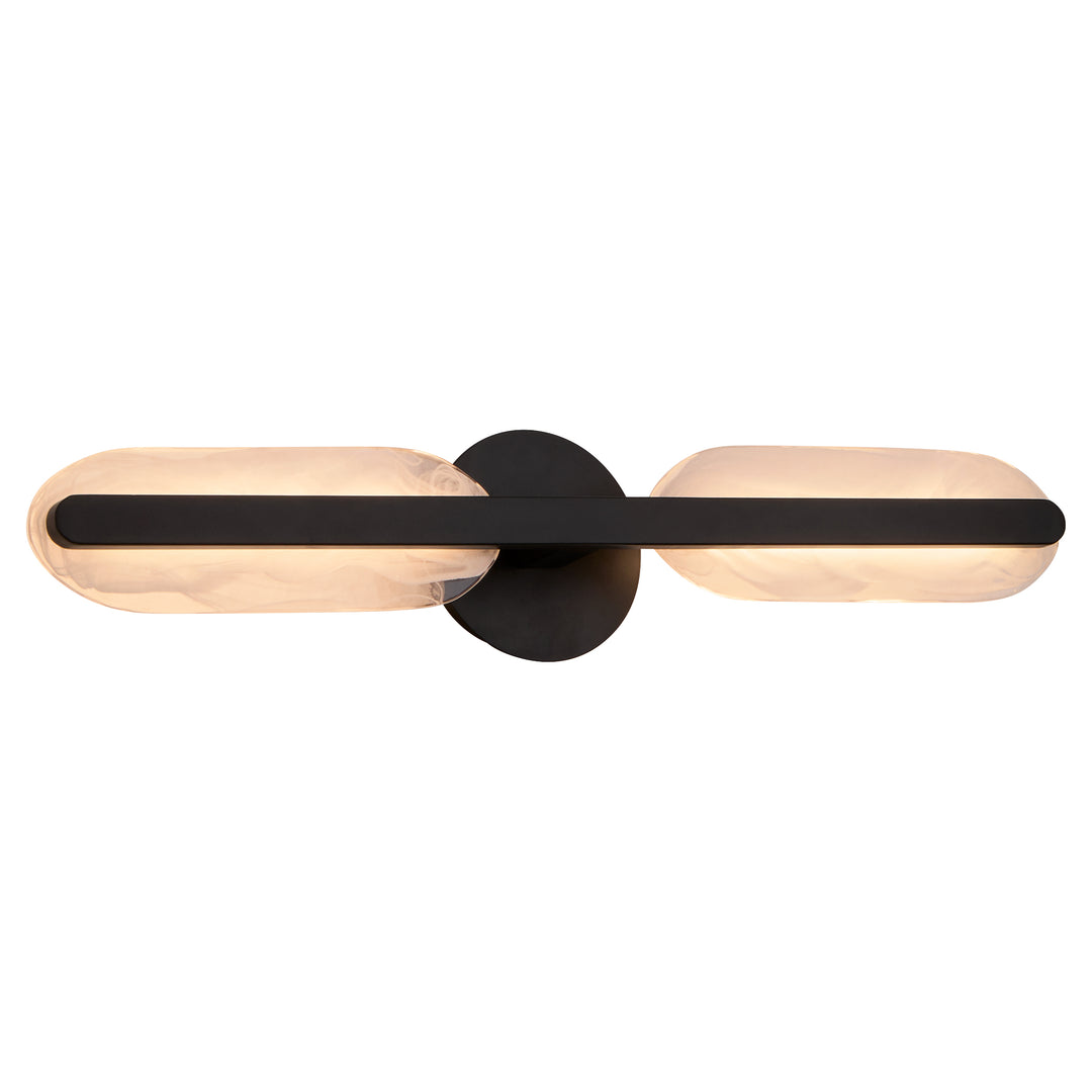 AVIAN 2 Light 5 CCT Vanity - Black