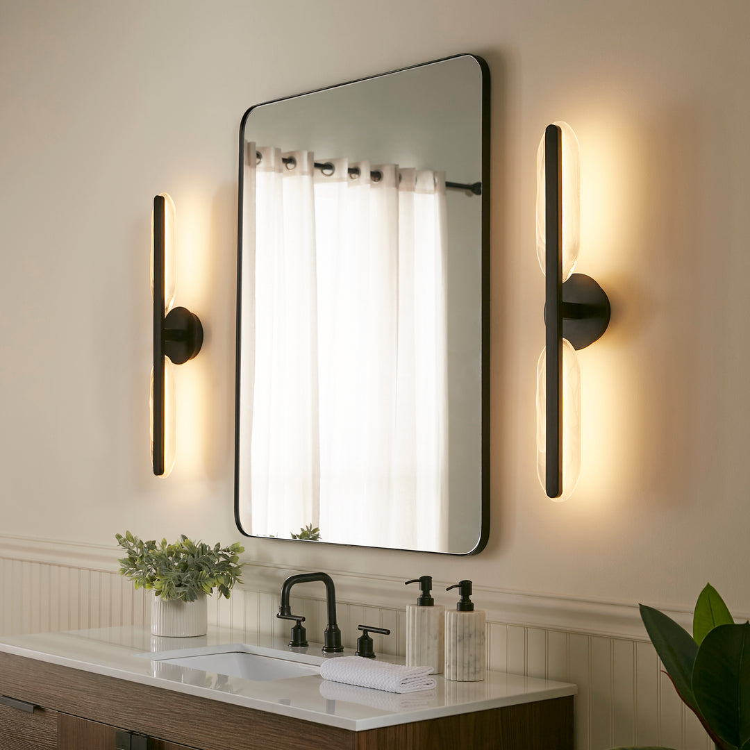 AVIAN 2 Light 5 CCT Vanity - Black