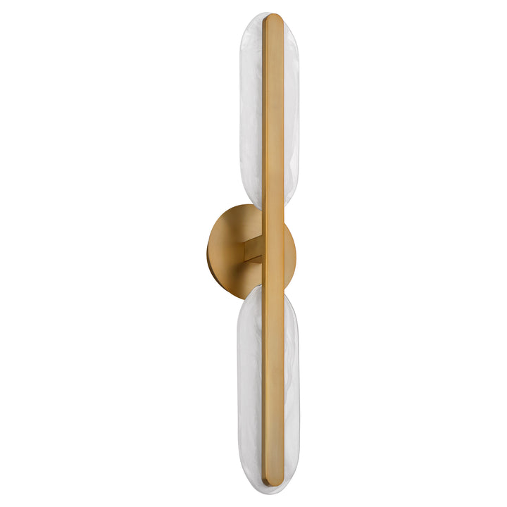 AVIAN 2 Light 5 CCT Vanity - Brushed Brass