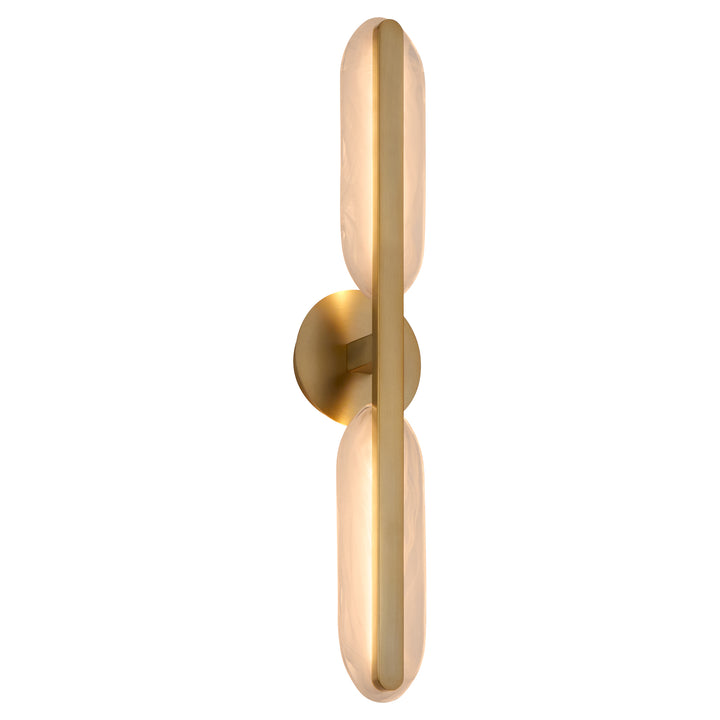 AVIAN 2 Light 5 CCT Vanity - Brushed Brass