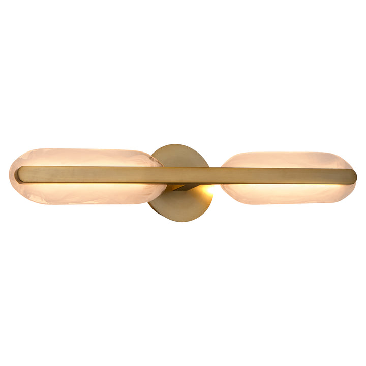 AVIAN 2 Light 5 CCT Vanity - Brushed Brass