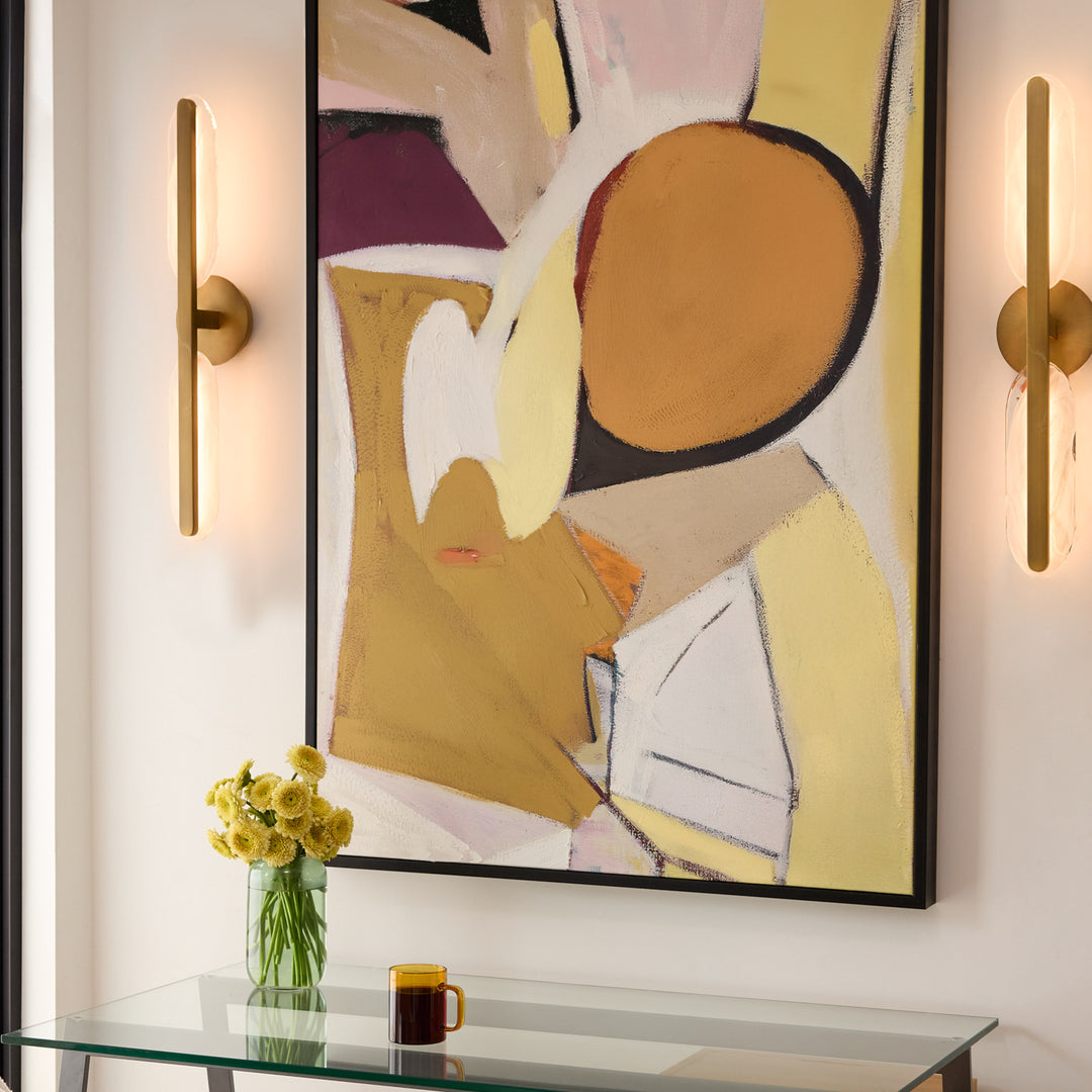 AVIAN 2 Light 5 CCT Vanity - Brushed Brass