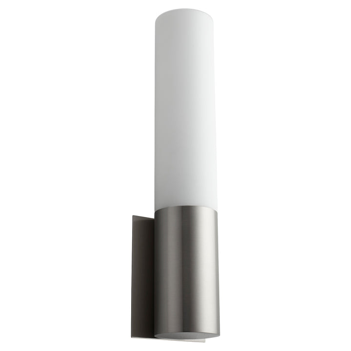 MAGNUM Glass Wall Sconce - Satin Nickel