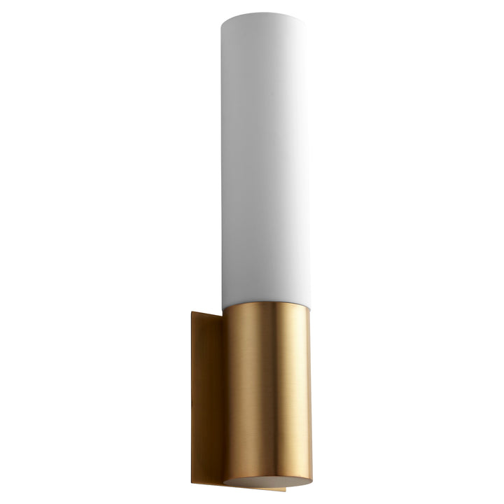 MAGNUM Acrylic Wall Sconce -4000k- Aged Brass