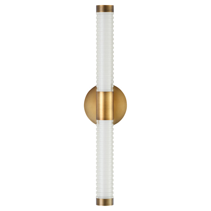 Vaden 22" 5CCT Sconce - Brushed Brass