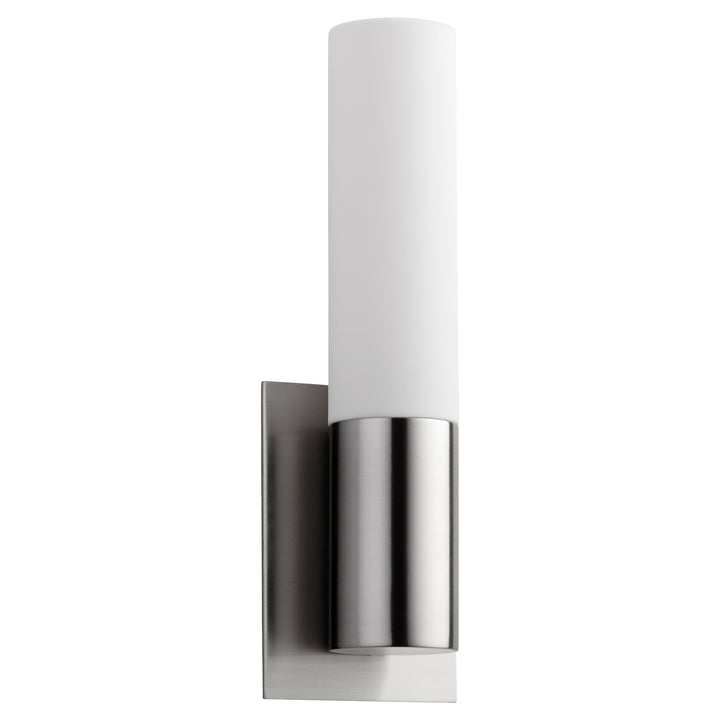 MAGNETA Acrylic Wall Sconce -3500k- Satin Nickel