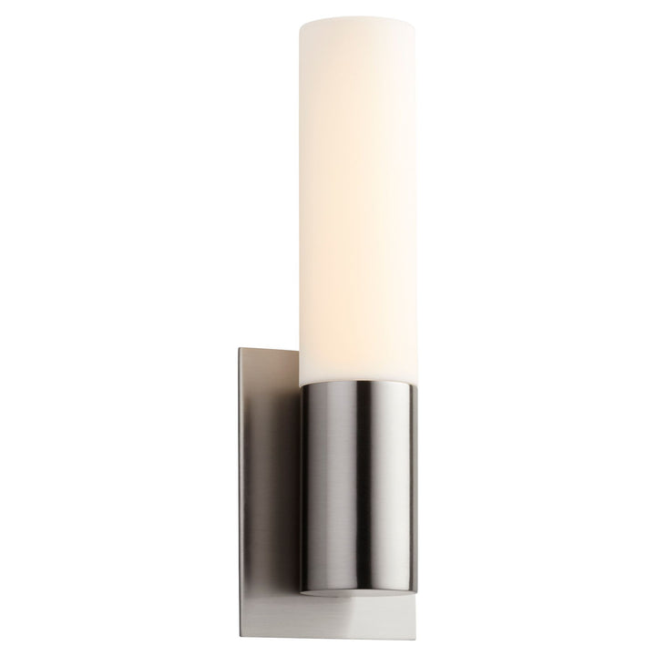 MAGNETA Acrylic Wall Sconce -3500k- Satin Nickel