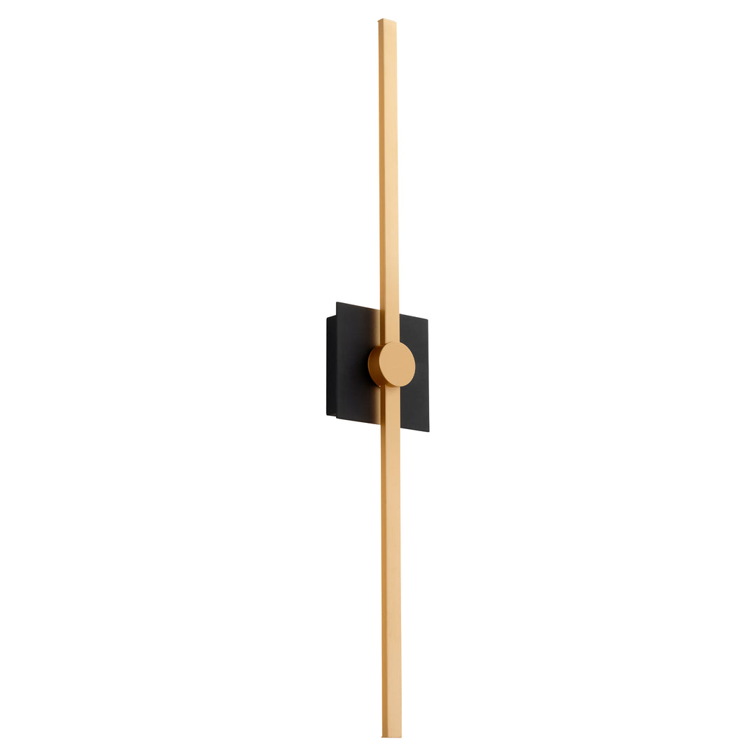 ZORA 32" Vanity -3000k- Black/Industrial Brass