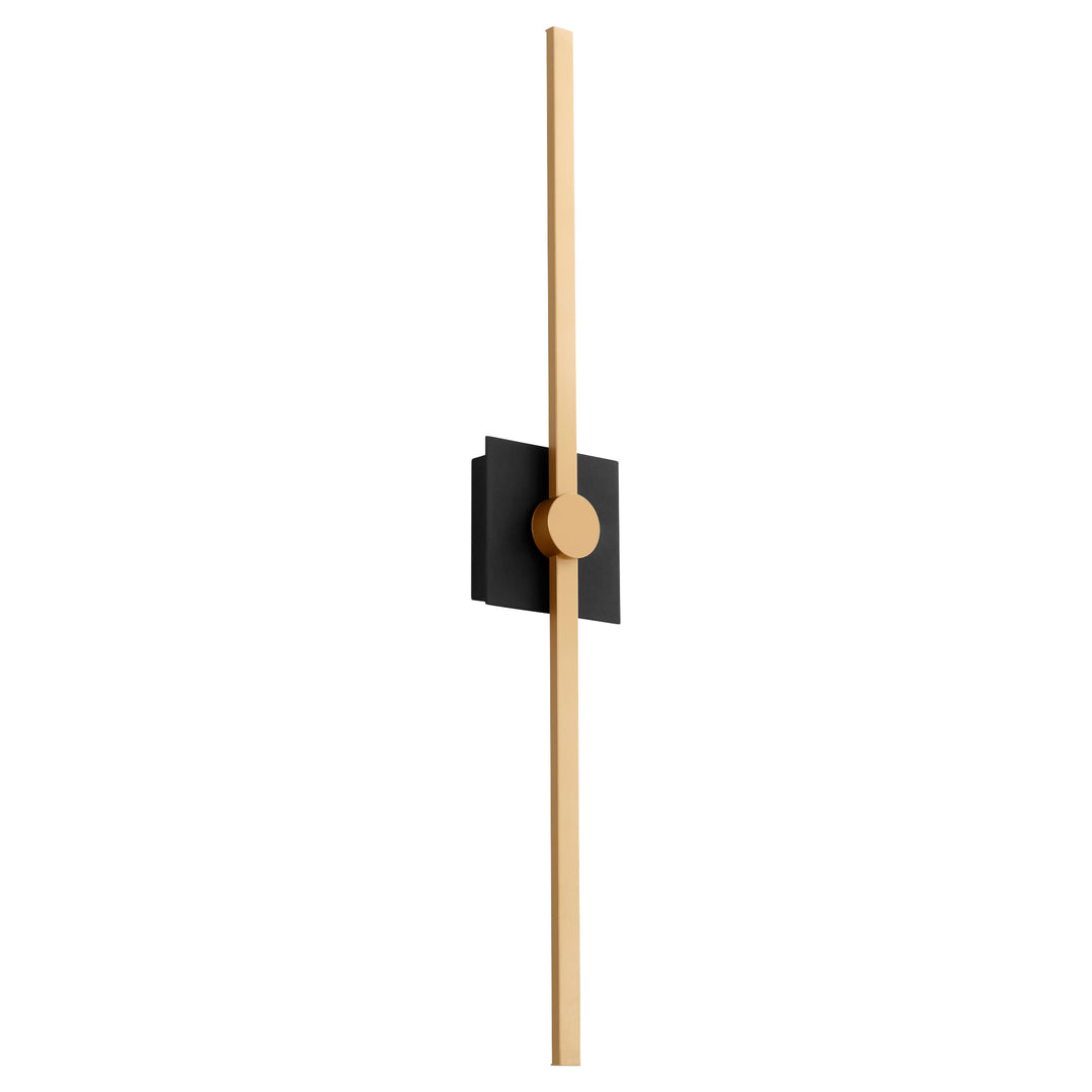 ZORA 32" Vanity -3000k- Black/Industrial Brass