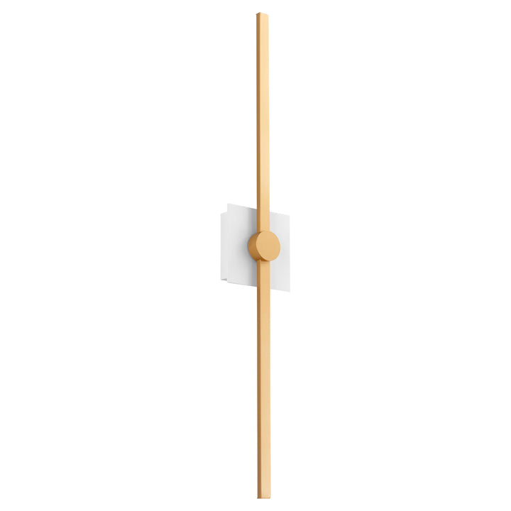 ZORA 32" Vanity -3000k- White/Industrial Brass