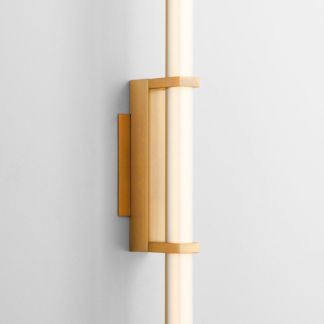 WAND 24" Sconce - Aged Brass