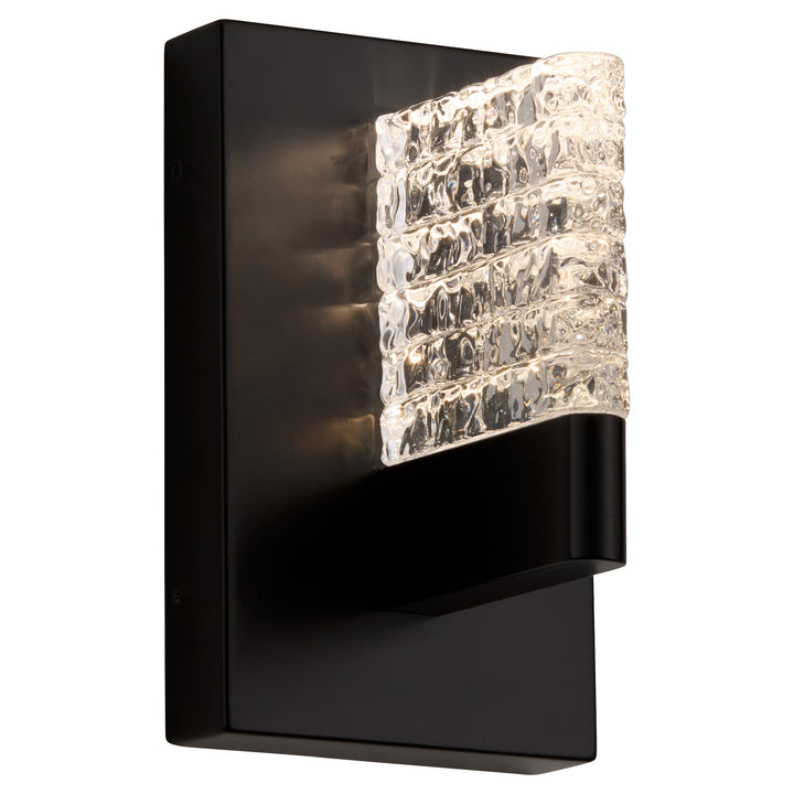 GAMMA 1 Light Wall Mount - Black