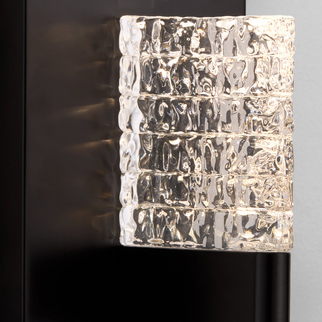 GAMMA 1 Light Wall Mount - Black