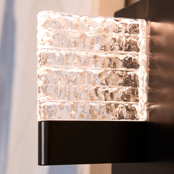 GAMMA 1 Light Wall Mount - Black
