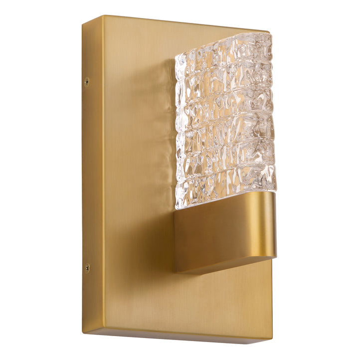 GAMMA 1 Light Wall Mount - Brushed Brass