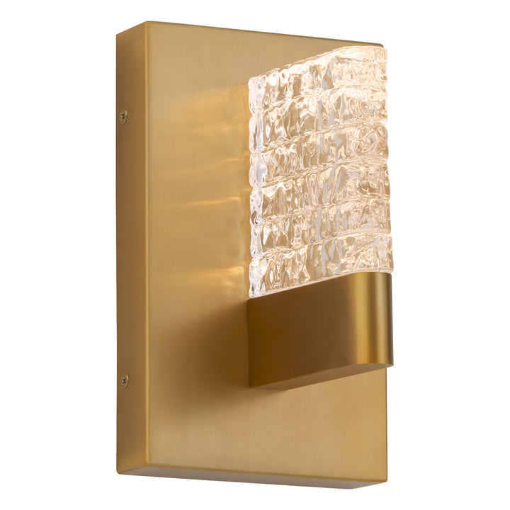GAMMA 1 Light Wall Mount - Brushed Brass