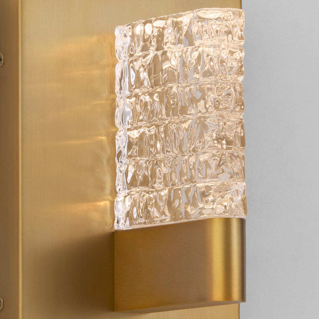 GAMMA 1 Light Wall Mount - Brushed Brass