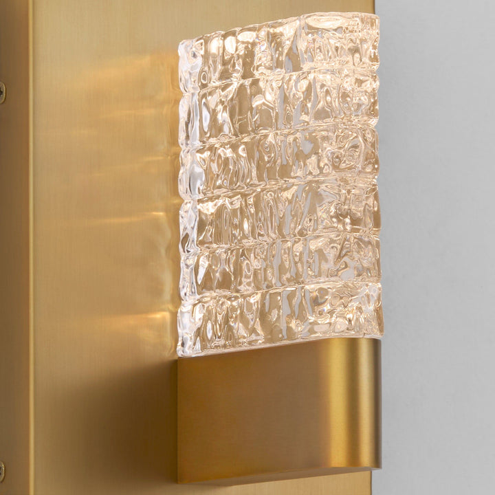 GAMMA 1 Light Wall Mount - Brushed Brass