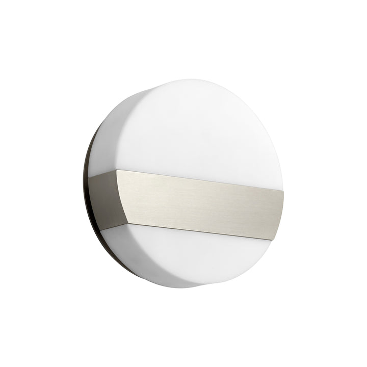 AURORA 6" Wall Sconce -4000k- Satin Nickel