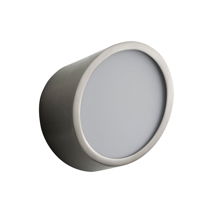 ZEEPERS Wall Sconce/ Ceiling Mount -4000k- Satin Nickel