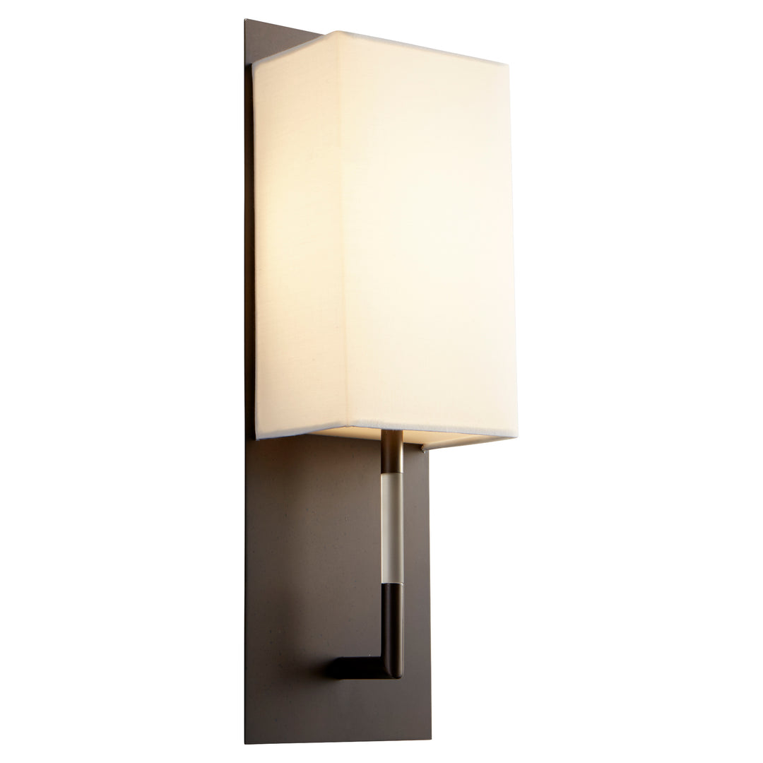 EPOCH Fabric Wall Sconce -3000k- Oiled Bronze