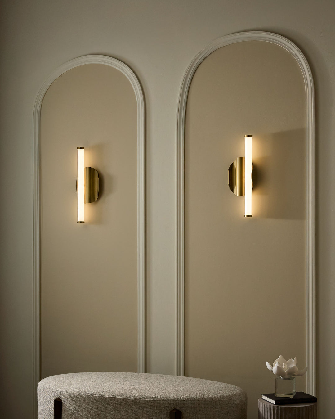 Ola 20" 5CCT Sconce - Brushed Brass