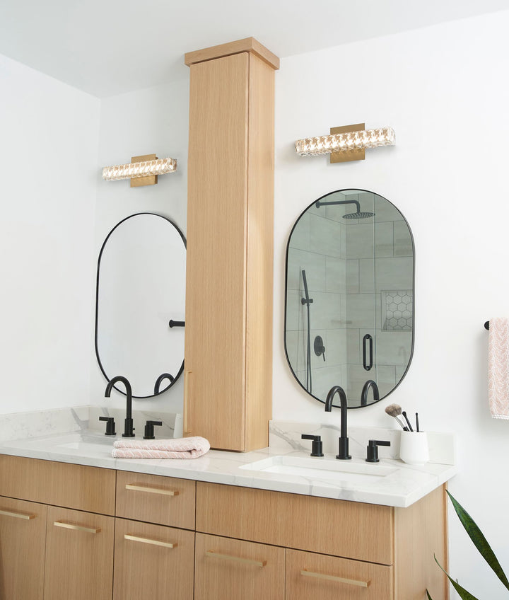 ELAN 15" CCT LED Wall Mount - Aged Brass
