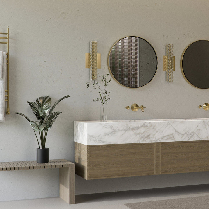ELAN 15" CCT LED Wall Mount - Aged Brass