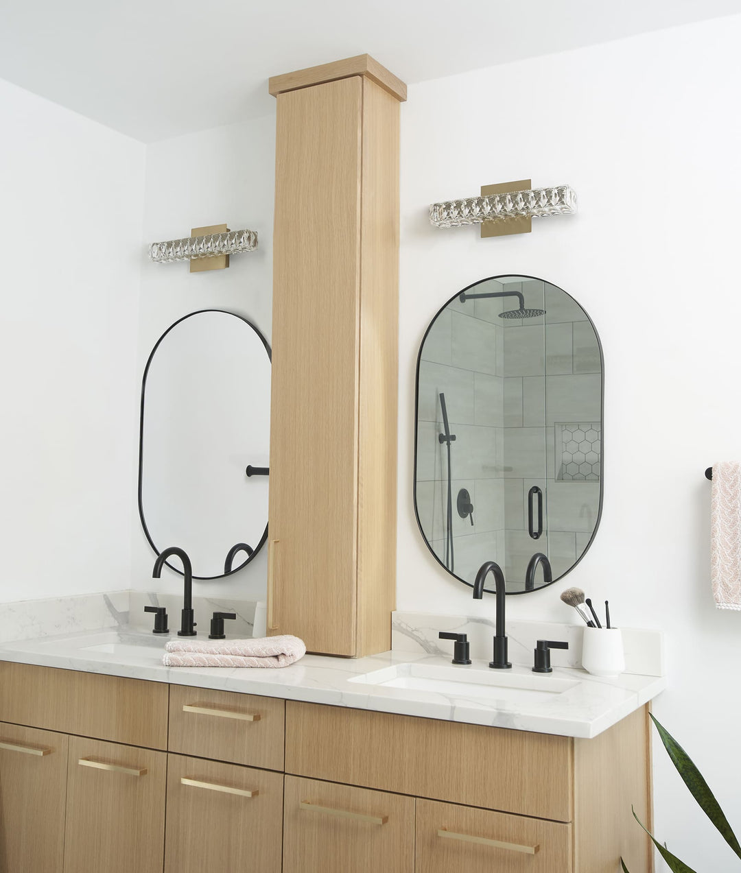 ELAN 15" CCT LED Wall Mount - Aged Brass