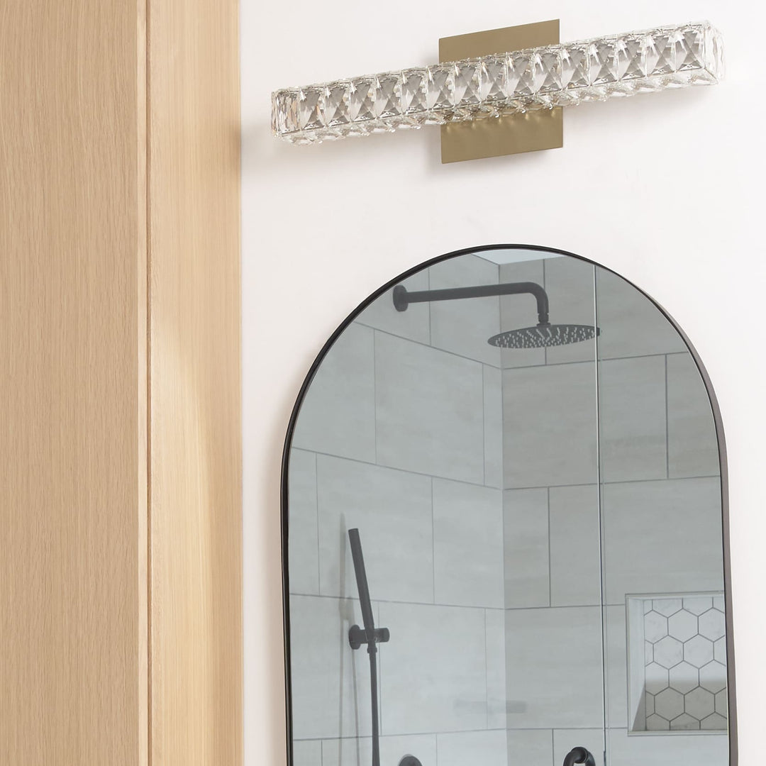 ELAN 20" CCT LED Wall Mount - Aged Brass