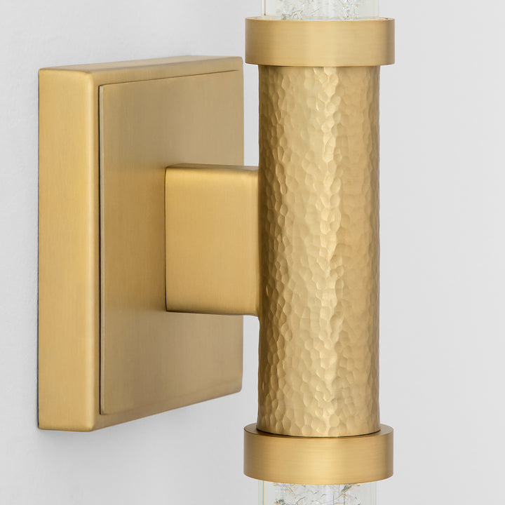 MONET LED Sconce - Aged Brass