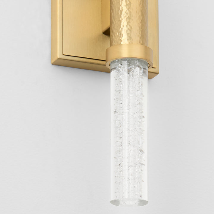 MONET LED Sconce - Aged Brass