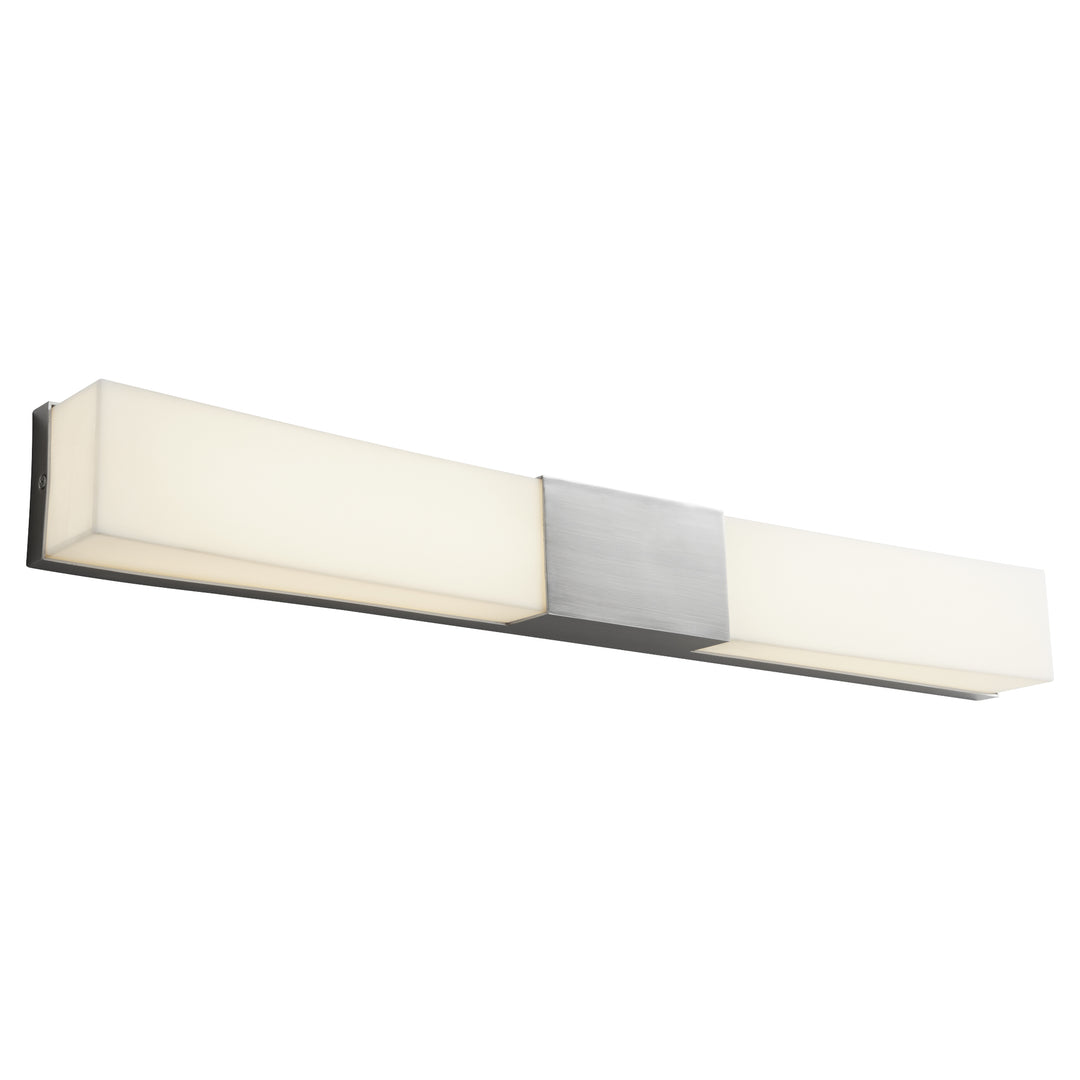 CRESCENT Vanity -3500k- Satin Nickel
