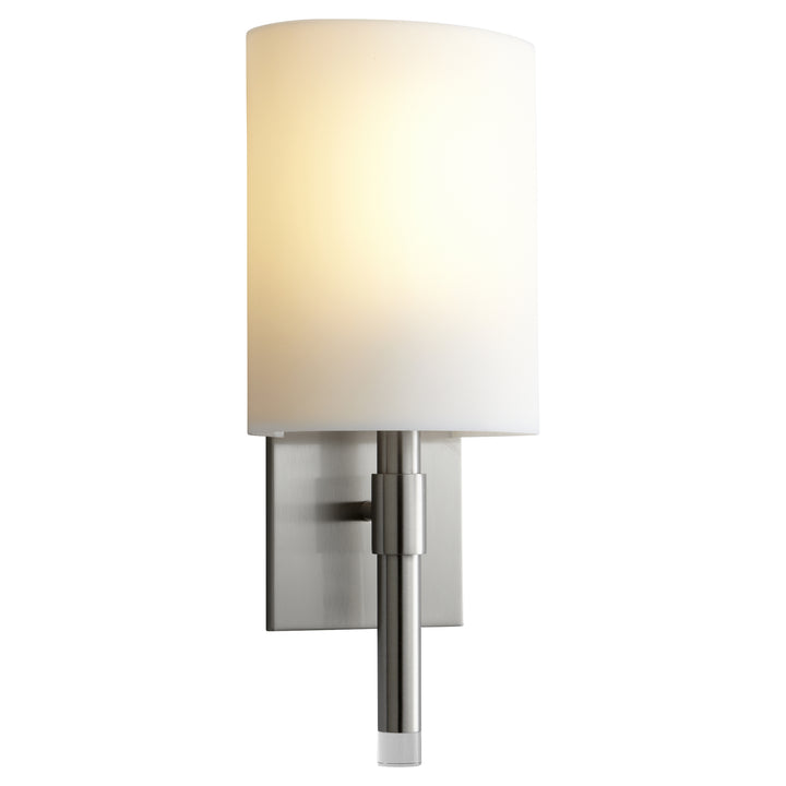 BEACON Acrylic Wall Sconce -3000k- Satin Nickel