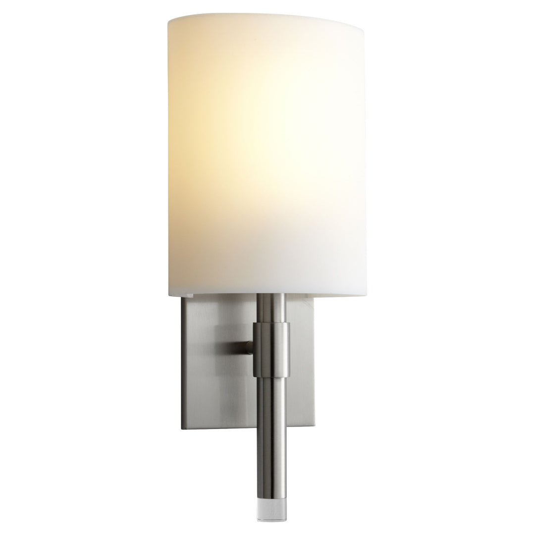BEACON Acrylic Wall Sconce -2700k- Satin Nickel