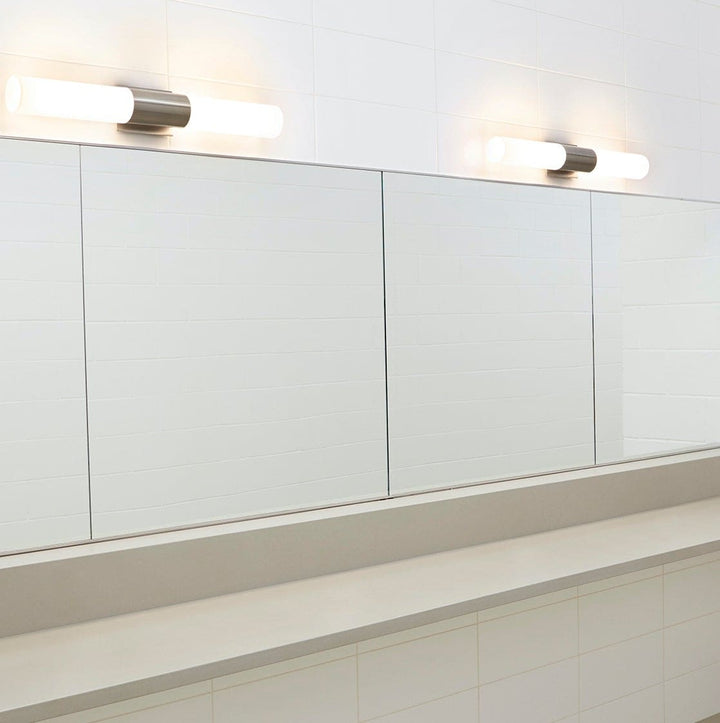 MAGNUM Glass Vanity -3000k- Satin Nickel