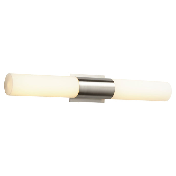 MAGNUM Glass Vanity -2700k- Satin Nickel