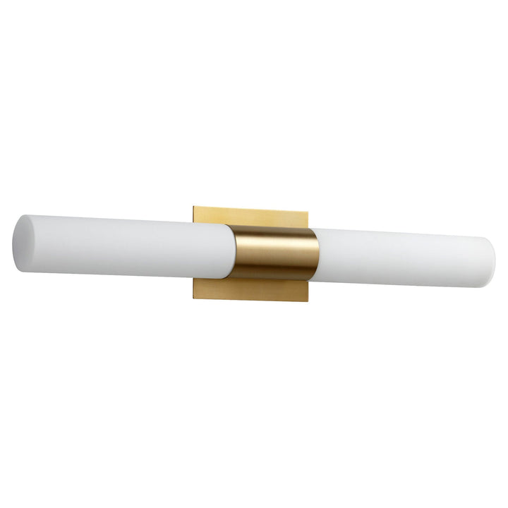 MAGNETA Glass Vanity -3000k- Aged Brass