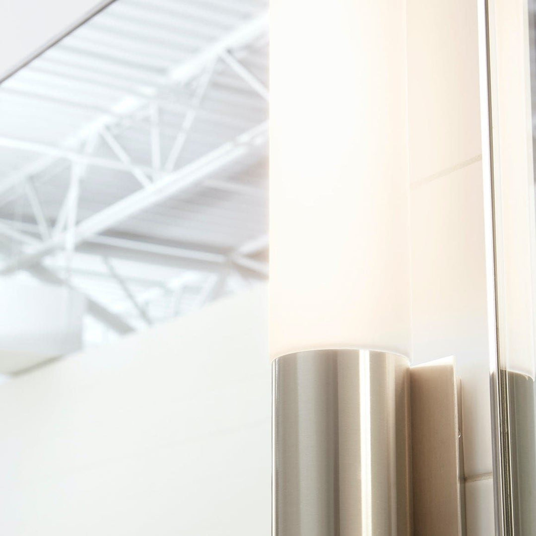 MAGNETA Acrylic Vanity -3000k- Satin Nickel